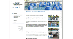 Desktop Screenshot of hallenbad-griesheim.de